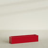 Monaco Rectangle - 32in x 7in x 7 - Gloss Red - Gloss Red,32 in x 7 in x 7 in