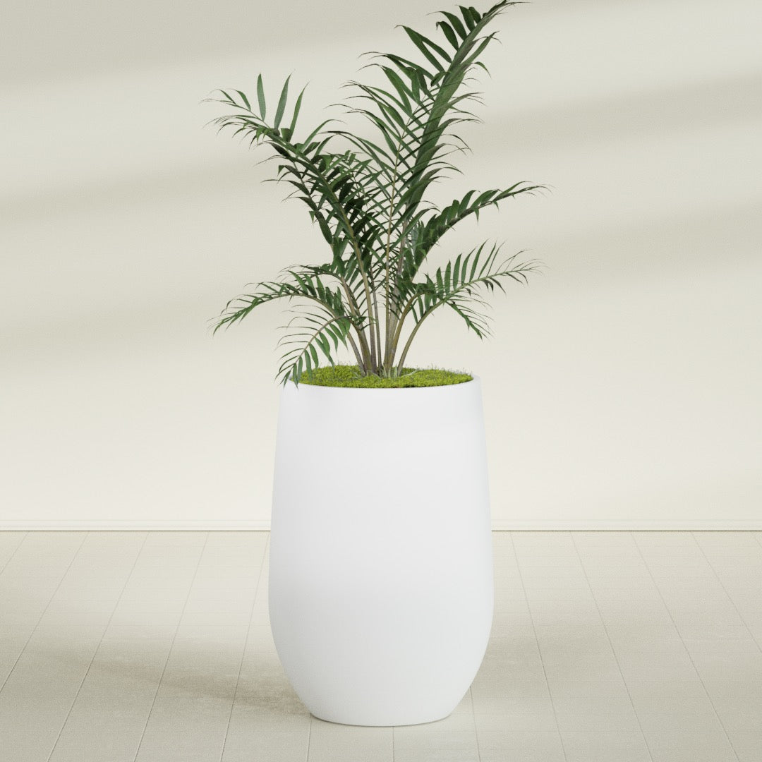 Westfield - 24in diam. x 36in - Gloss White - Gloss White,24 in diam. x 36 in H