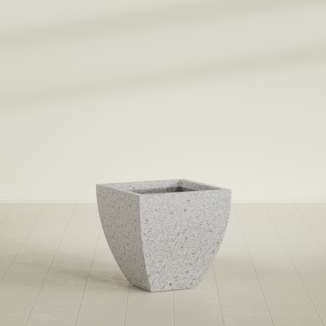 Tapered Square - 24in x 24in x 24in - StoneLight - Pearlstone - StoneLight - Pearlstone,24 in x 24 in x 24 in
