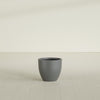 Wannsee Medium Round Fiberglass Planter - 22 in x 22 in x 19 in - Metallic Gunmetal - Metallic Gunmetal,22 in x 22 in x 19 in