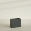Potsdam Large Rectangle Fiberglass Planter - 36 in x 16 in x 32 in - Matte Charcoal - Matte Charcoal,36 in x 16 in x 32 in