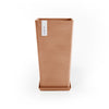 Rotterdam Mid High Medium Square Planter - 12.25 in x 12.25 in x 22 in - Planter + Saucer - Terracotta - Terracotta,12.25 in x 12.25 in x 22 in,Planter + Saucer