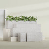 12"-Wide Rectangle - 60in x 12in x 18in - StoneLight - Greystone - StoneLight - Greystone,60 in x 12 in x 18 in