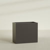 Darwin Extra Large Rectangle Fiberglass Planter - 48 in x 24 in x 42 in - Matte Brown - Matte Brown,48 in x 24 in x 42 in