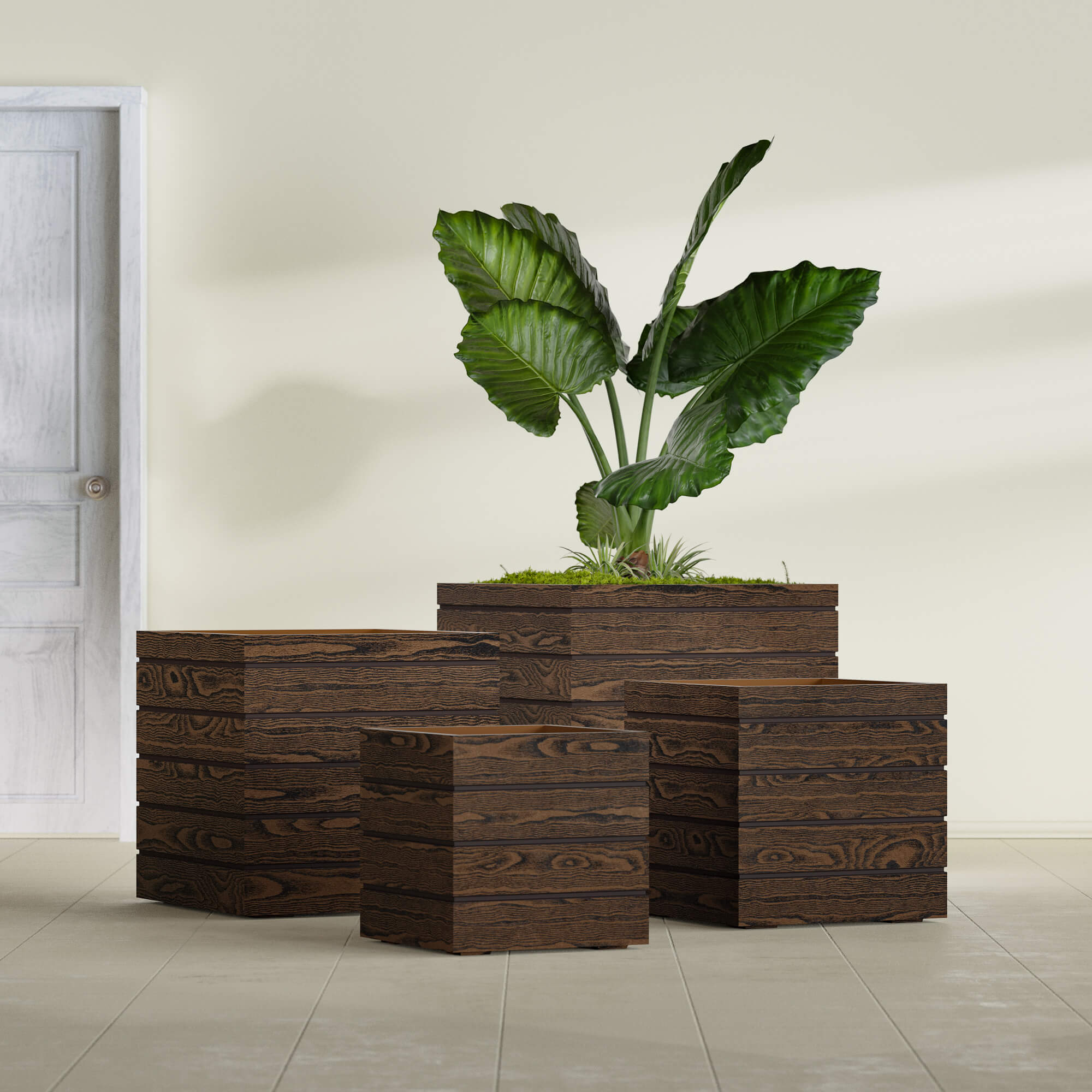 Asheville - 24in x 24in x 24in - Dark Oak - Dark Oak