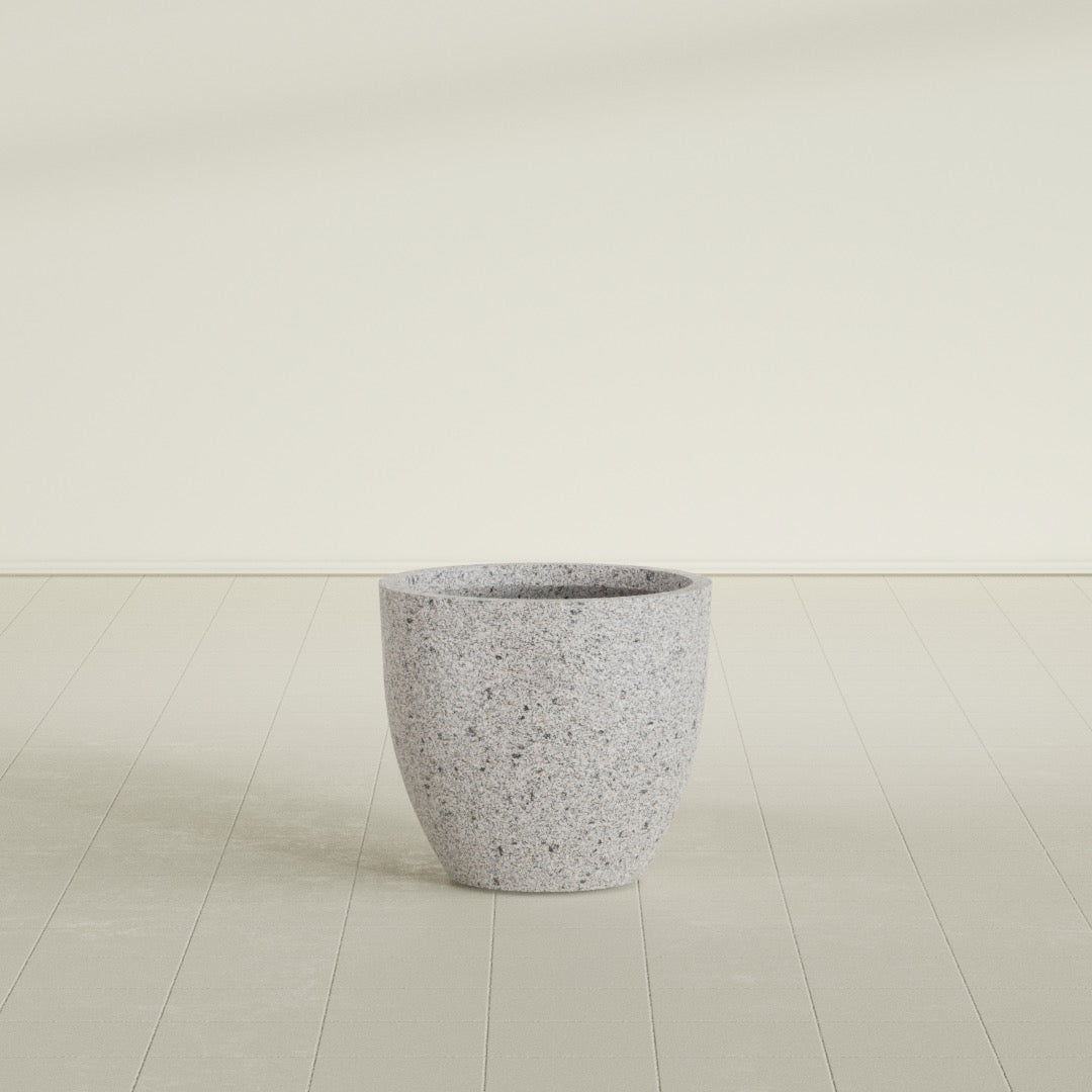 Tapered Round - 27in diam. x 24in - StoneLight - Pearlstone - StoneLight - Pearlstone,27 in x 27 in x 24 in