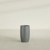 Lisbon Medium Round Fiberglass Planter - 14 in x 14 in x 25 in - Metallic Gunmetal - Metallic Gunmetal,14 in x 14 in x 25 in