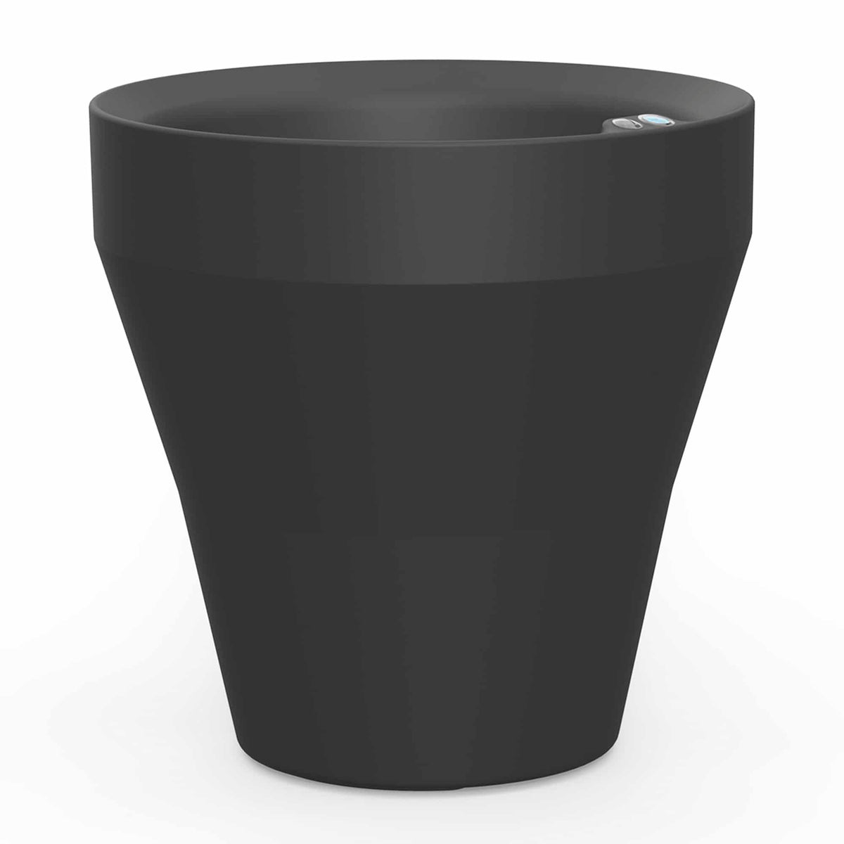 Rim with TruDrop™ Self-Watering - 18in diam. x 18in - Caviar Black - Caviar Black,18in diam. x 18in