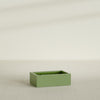 Antwerp Large Long Rectangle Fiberglass Planter - 36 in x 24 in x 12 in - Satin Green - Satin Green,36 in x 24 in x 12 in