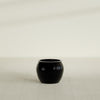 Fishbowl Small Round Fiberglass Planter - 16 in x 16 in x 14 in - Gloss Black - Gloss Black,16 in x 16 in x 14 in
