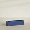 Cuba Large Long Rectangle Fiberglass Planter - 48 in x 14 in x 12 in - Matte Cobalt Blue - Matte Cobalt Blue,48 in x 14 in x 12 in