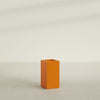 Potsdam Large Tall Rectangle Fiberglass Planter - 16 in x 16 in x 32 in - Gloss Tangerine - Gloss Tangerine,16 in x 16 in x 32 in