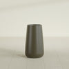 Saigon Large Tapered Round Planter - 14 in x 14 in x 30 in - Matte Bronze - Matte Bronze,13.7 in x 13.7 in 30 in