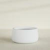 Short Hayden Medium Round Fiberglass Planter - 20 in x 20 in x 10 in - Gloss White - Gloss White,20 in x 20 in x 10 in