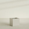 Montroy Large Cube Square Fiberglass Planter - 32 in x 32 in x 32 in - Satin Beige - Satin Beige,32 in x 32 in x 32 in