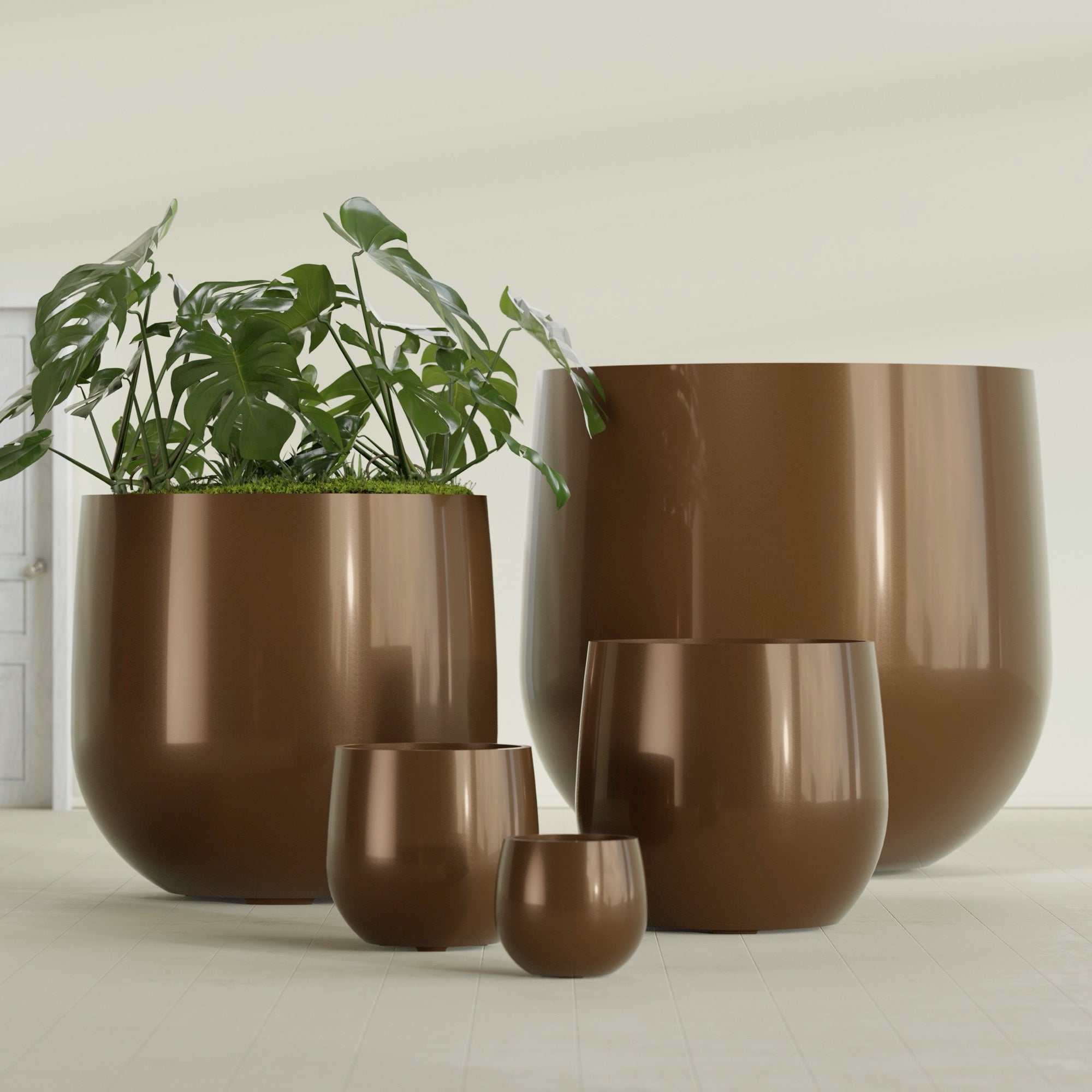 Westfield - 15in diam. x 14in - Metallic Bronze - Metallic Bronze,15 in diam. x 14 in H