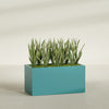 Granada Extra Large Long Rectangle Fiberglass Planter - 48 in x 24 in x 24 in - Satin Sea Foam - Satin Sea Foam,48 in x 24 in x 24 in