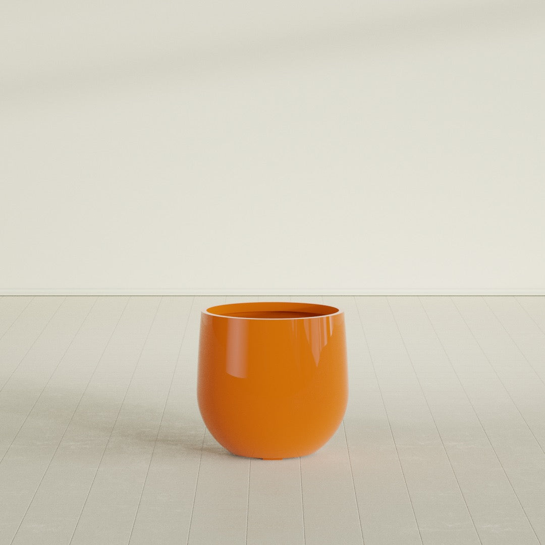 Westfield - 19in diam. x 18in - Gloss Tangerine - Gloss Tangerine,19 in diam. x 18 in H