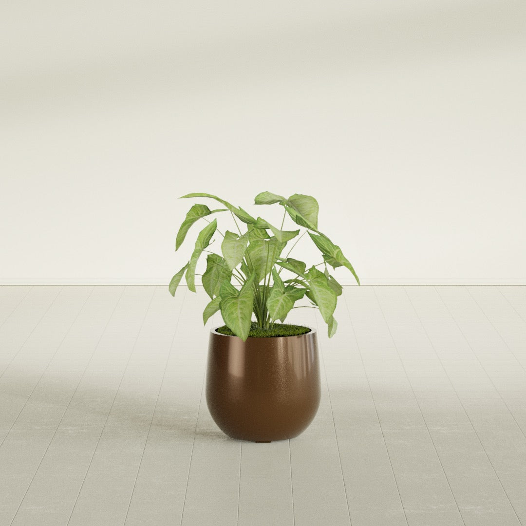 Westfield - 15in diam. x 14in - Metallic Bronze - Metallic Bronze,15 in diam. x 14 in H