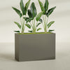 Darwin Extra Large Long Rectangle Fiberglass Planter - 60 in x 24 in x 42 in - Matte Bronze - Matte Bronze,60 in x 24 in x 42 in