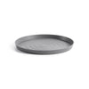 Medium Round Saucer - 23 in x 23 in x 1.8 in - Grey - Grey,23 in x 23 in x 1.75 in