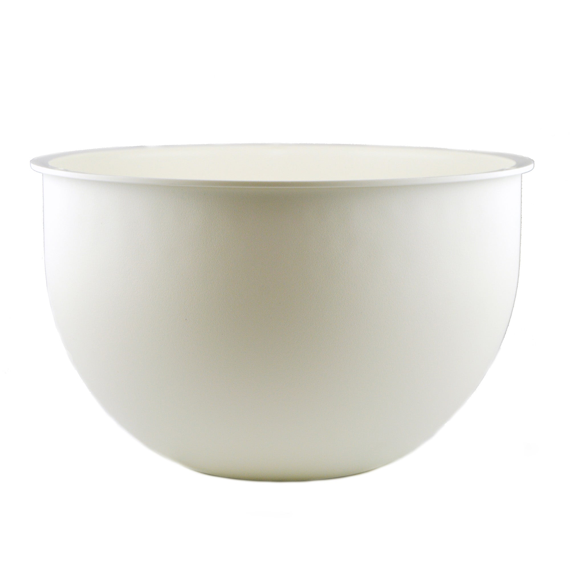 Clymer Small Hanging Bowl Plastic Planter - 12 in x 12 in x 7 in - White - White,12 in x 12 in x 7 in