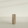Saint Tropez Large Tall Round Fiberglass Planter - 12 in x 12 in x 32 in - Metallic Gold - Metallic Gold,12 in x 12 in x 32 in