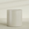 Rio Grande Large Round Fiberglass Planter - 30 in x 30 in x 32 in - Satin Beige - Satin Beige,30 in x 30 in x 32 in