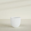 Alzira Large Round Fiberglass Planter - 30 in x 30 in x 28 in - Matte White - Matte White,30 in x 30 in x 28 in