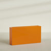 Delray Extra Large Long Rectangle Fiberglass Planter - 60 in x 12 in x 32 in - Gloss Tangerine - Gloss Tangerine,60 in x 12 in x 32 in
