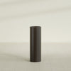Corry Large Tall Cylinder Fiberglass Planter - 10 in x 10 in x 30 in - Matte Brown - Matte Brown,10 in x 10 in x 30 in