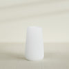 Saigon Extra Large Tapered Round Planter - 19 in x 24 in x 42 in - Gloss White - Gloss White,19.2 in x 24.2 in x 42 in