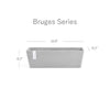 Bruges Medium Rectangle Planter - 21.75 in x 6.75 in x 6.75 in - Taupe - Taupe,21.75 in x 6.75 in x 6.75 in