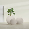 Globe - 30in diam. x 24in - StoneLight - Pearlstone - StoneLight - Pearlstone,30 in x 30 in x 25 in