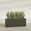 Granada Extra Large Long Rectangle Fiberglass Planter - 60 in x 24 in x 24 in - Matte Brown - Matte Brown,60 in x 24 in x 24 in