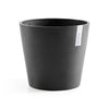 Amsterdam Small Round Planter - 15.8 in x 15.8 in x 13.8 in - Dark Grey - Dark Grey,15.75 in x 15.75 in x 13.75 in,Planter Only