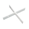 Cross Risers - Self-Watering System - 11"L x 1"H - White - 11"L x 1"H