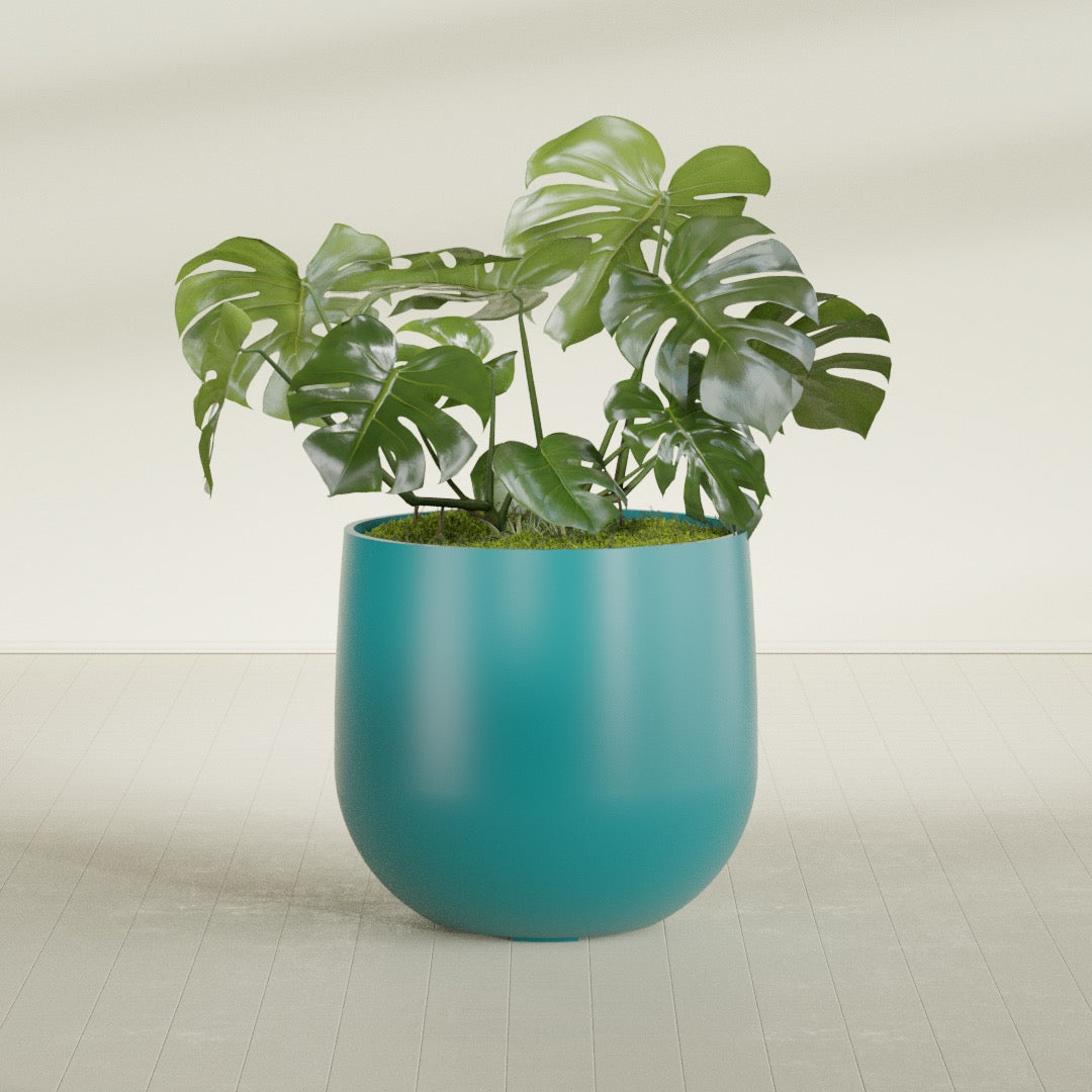 Westfield - 15in diam. x 14in - Satin Sea Foam - Satin Sea Foam,34 in diam. x 32 in H