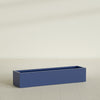 Cuba Extra Large Long Rectangle Fiberglass Planter - 60 in x 14 in x 12 in - Matte Cobalt Blue - Matte Cobalt Blue,60 in x 14 in x 12 in