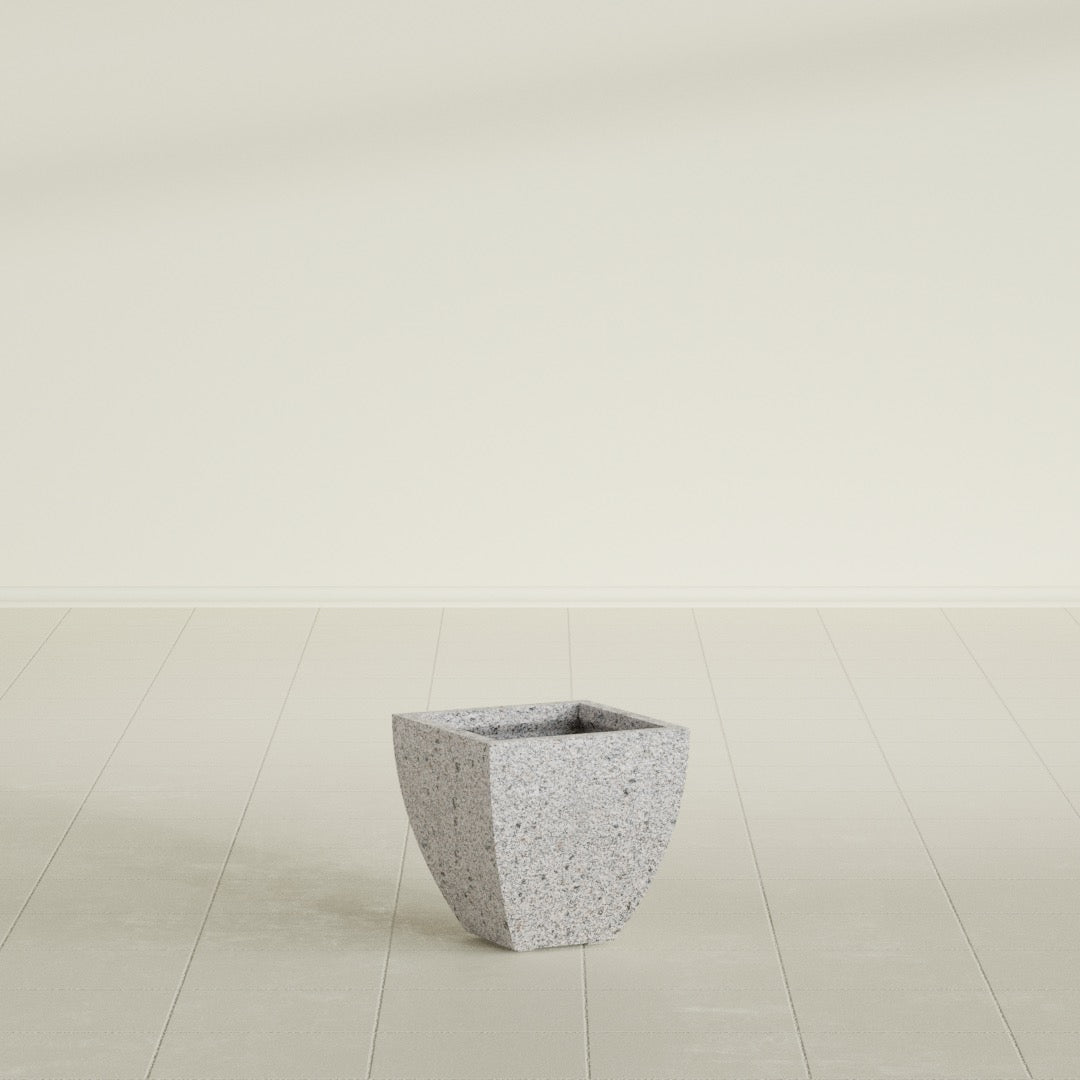 Tapered Square - 12in x 12in x 12in - StoneLight - Pearlstone - StoneLight - Pearlstone,12 in x 12 in x 12 in
