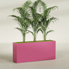 Potsdam Extra Large Long Rectangle Fiberglass Planter - 72 in x 16 in x 32 in - Gloss Pink Violet - Gloss Pink Violet,72 in x 16 in x 32 in