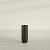 Saint Tropez Large Tall Round Fiberglass Planter - 12 in x 12 in x 32 in - Matte Brown - Matte Brown,12 in x 12 in x 32 in
