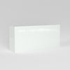 Potsdam Large Tall Rectangle Fiberglass Planter - 16 in x 16 in x 32 in - Gloss White - Gloss White,16 in x 16 in x 32 in