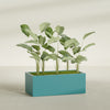 Torino Extra Large Wide Rectangle Fiberglass Planter - 48 in x 24 in x 18 in - Satin Sea Foam - Satin Sea Foam,48 in x 24 in x 18 in