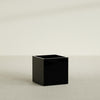 Montroy Medium Cube Square Fiberglass Planter - 28 in x 28 in x 28 in - Gloss Black - Gloss Black,28 in x 28 in x 28 in