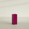 Perth Large Tall Rectangle Fiberglass Planter - 16 in x 16 in x 42 in - Gloss Eggplant - Gloss Eggplant,16 in x 16 in x 42 in