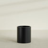 Rio Grande Medium Round Fiberglass Planter - 18 in x 18 in x 20 in - Matte Black - Matte Black,18 in x 18 in x 20 in