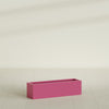Monaco Rectangle - 26in x 7in x 7 - Gloss Pink Violet - Gloss Pink Violet,26 in x 7 in x 7 in