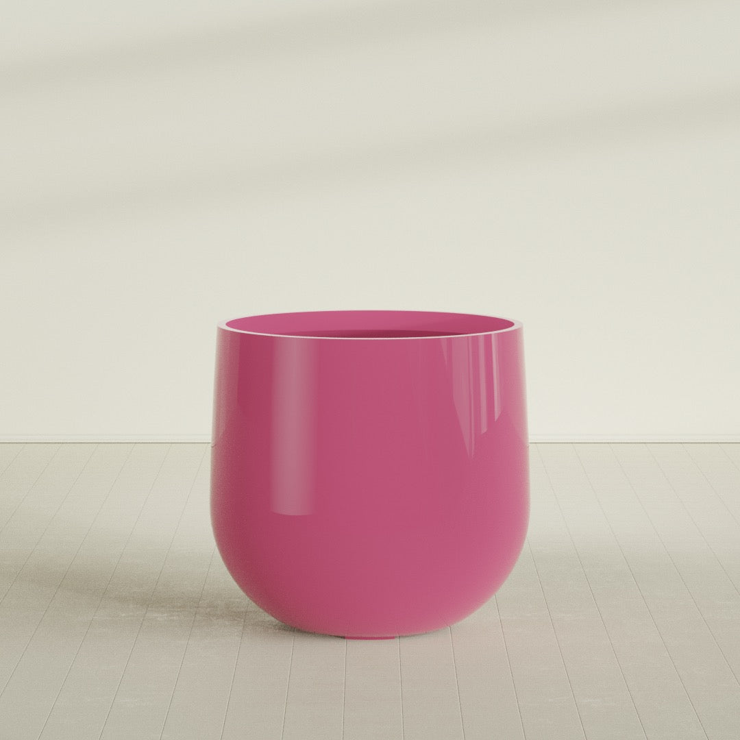 Westfield - 15in diam. x 14in - Gloss Pink Violet - Gloss Pink Violet,38 in diam. x 36 in H