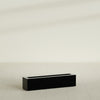 Salon Large Tall Rectangle Fiberglass Planter - 36 in x 8 in x 8 in - Gloss Black - Gloss Black,36 in x 8 in x 8 in